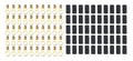 QUICKCAR RACING PRODUCTS 57-464-50 Copper Ring Terminal for 12-10 Gauge Wire, 3/8 Inch Hole, Heat Shrink, Pack of 50
