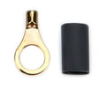 QUICKCAR RACING PRODUCTS Ring Terminal 57-479, 14-16 Gauge Wire, 5/16 Inch Hole, Copper with Heat Shrink, Pair