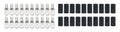 QuickCar Racing Products QRP57-570-20 Copper Battery Terminal Ring Terminals with Heat Shrink, 8 Gauge, 1/4 Inch Eyelet, Pack of 20