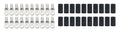 QUICKCAR RACING PRODUCTS 57-580-20 Ring Terminals for 6 Gauge Wire, 1/4 Inch Hole, Copper, Tin Plated, Heat Shrink, Pack of 20