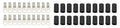 QUICKCAR RACING PRODUCTS Ring Terminals 57-583-20, 6 Gauge Wire, 1/2 Inch Hole, Copper, Tin Plated, Heat Shrink, Pack of 20