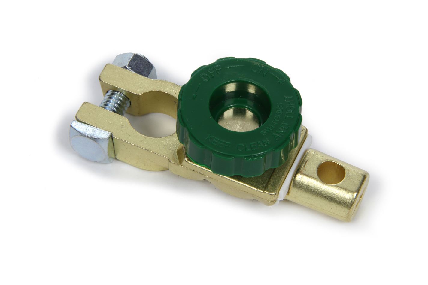 QUICKCAR RACING PRODUCTS Battery Disconnect Rotary Switch, 100 Amp, 12-24V, Top Post Mount