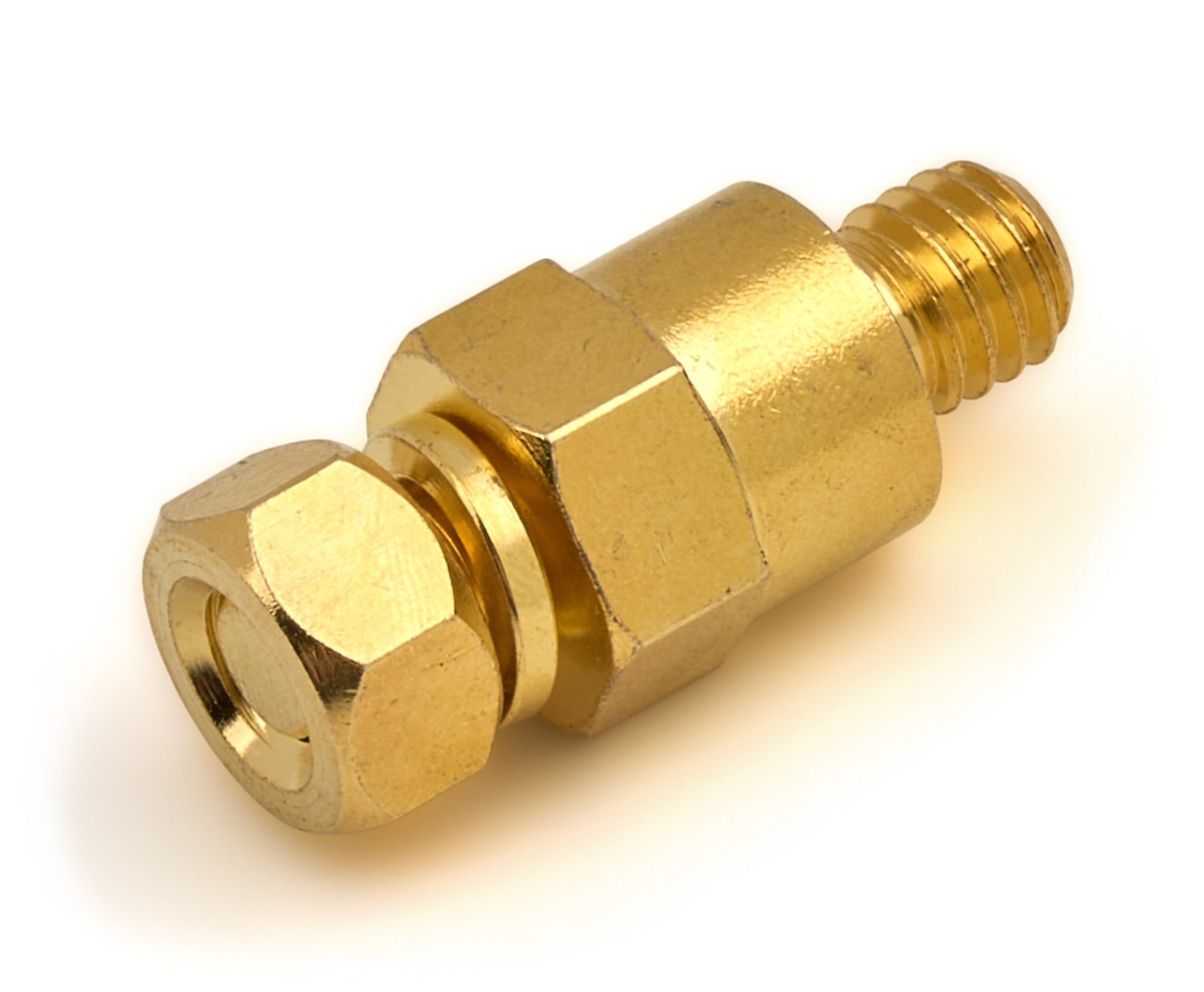 QuickCar Racing Products Battery Terminal Side Mount Bolt-On Brass Gold Plated Pair QRP57-660