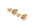QUICKCAR RACING PRODUCTS Battery Terminal Adapter 57-665 Side Mount Copper Gold Plated Pair