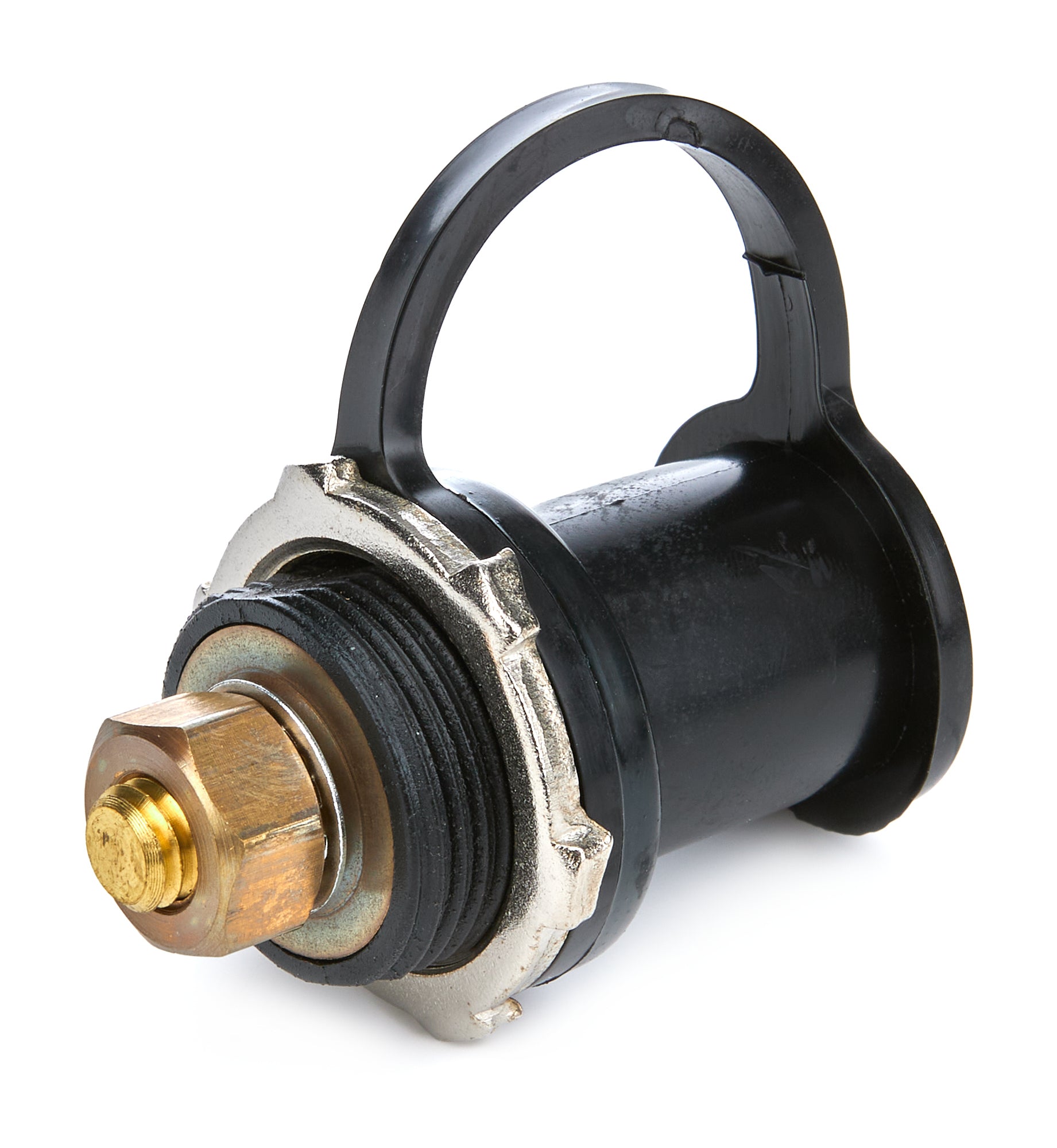 QUICKCAR Racing Products 57-702 Remote Battery Terminal with 1.25 Inch Hole Diameter, 12V to 16V Compatibility, Black Rubber Cap