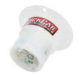 QuickCar Racing Products 57-710 Male Recessed Outlet 110 Volt Flange Mount 3-Prong Socket