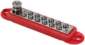 QuickCar Racing Products 57-801 Terminal Buss Red 12-Post Panel Mount Insulated Plastic