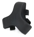 QuickCar Racing Products QRP58-244 Molded Steering Wheel Pad with Hook and Loop Attachment, Black