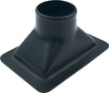 QUICKCAR RACING PRODUCTS QRP60-005 Headlight Duct, 3-Inch Diameter, Molded Black Plastic, Single Air or Brake Duct