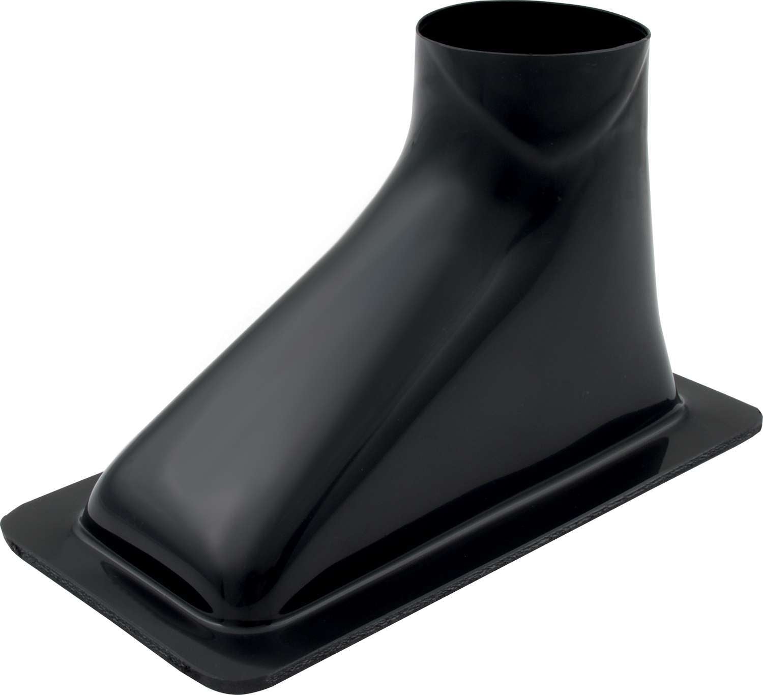 QuickCar Racing Products QRP60-008 Bumper Duct Single 3-Inch Tube Molded Plastic Black