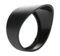 QUICKCAR RACING PRODUCTS Gauge Visor for 2-1/16 Inch Gauges, Plastic, Black