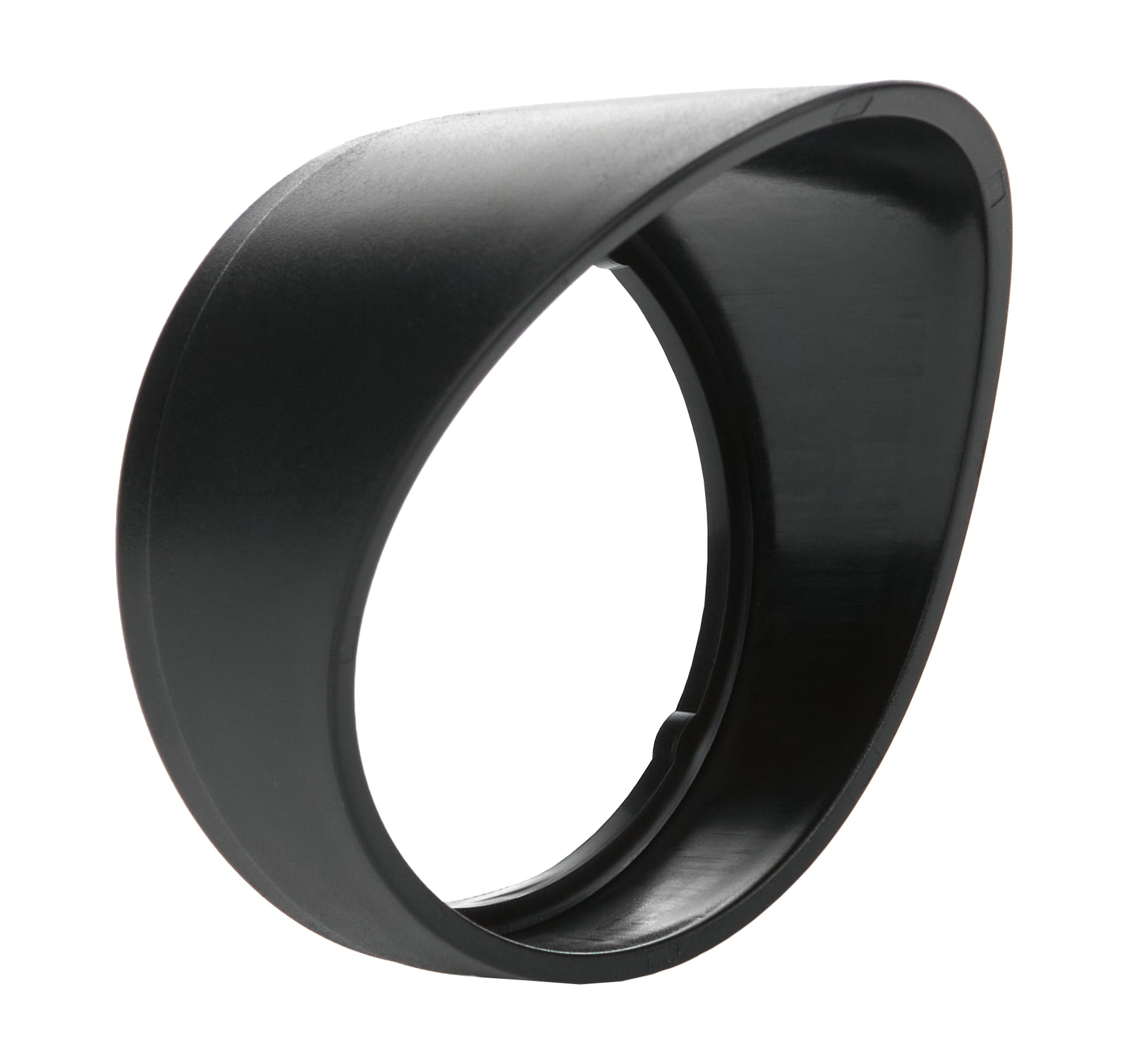 QUICKCAR RACING PRODUCTS Gauge Visor for 2-1/16 Inch Gauges, Plastic, Black