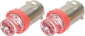 QuickCar Racing Products QRP61-691 Red LED Bulb Pair for Warning and Indicator Lights