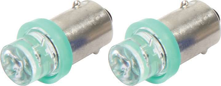 Quickcar Racing Products QRP61-694 Green LED Bulb Pair for Automotive Warning and Indicator Lights