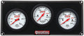 QuickCar Racing Products QRP61-7011 Extreme Gauge Panel Assembly with Oil Pressure, Oil Temperature, and Water Temperature Gauges, 2-5/8 Inch Diameter, White Face with Warning Light