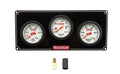 QuickCar Racing Products 61-7016 Extreme Gauge Panel Assembly with Oil Pressure, Water Temperature, and Water Pressure, 2-5/8 Inch Diameter, White Face, Warning Light
