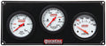 QuickCar Racing Products QRP61-7017 Extreme Gauge Panel Assembly with Oil Pressure, Water Temperature, and Volts - 2-5/8 Inch Diameter White Face with Warning Light