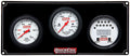 QuickCar Racing Products QRP61-7031 Extreme Gauge Panel Assembly with Oil Pressure, Digital Tachometer, and Water Temperature, 2-5/8 Inch White Face with Warning Light Kit