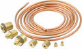QUICKCAR RACING PRODUCTS Copper 6ft Tubing Kit with Ferrules, 1/8 Inch OD Pressure Line