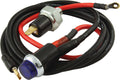 QuickCar Racing Products Water Pressure Warning Kit 4 PSI Blue Light Sensor with 1/8 Inch NPT Male Fitting