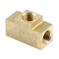 QuickCar Racing Products Female Tee Fitting 1/8 Inch NPT Brass