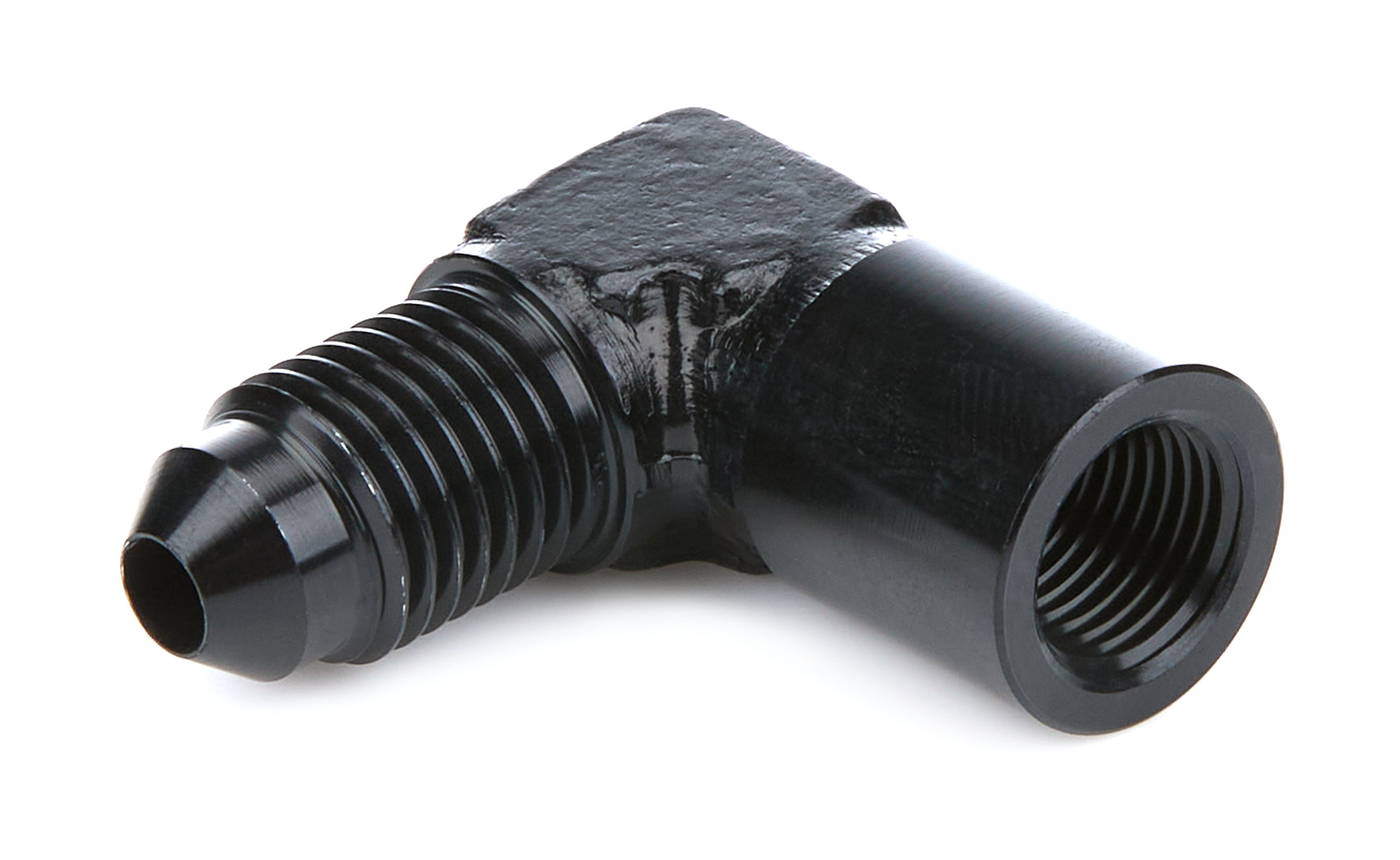 QUICKCAR RACING PRODUCTS QRP61-723 Aluminum 90 Degree 4 AN Male to 1/8 Inch NPT Gauge Adapter