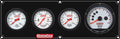 QuickCar Racing Products QRP61-7342 Extreme 3-1 Panel with Tachometer, Water Temperature, Fuel and Oil Pressure Gauges, 2-5/8 Inch White Face