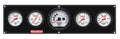 QuickCar Racing Products QRP61-7356 Extreme 4-1 Panel with Tachometer, Water Temperature, Oil Pressure, Fuel Pressure, and Water Pressure Gauges, 2-5/8 Inch White Face