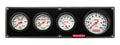 QuickCar Racing Products Extreme 3-1 Oil Pressure, Water Temperature, Volt Meter, and Tachometer Gauge Panel Assembly