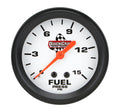QUICKCAR RACING PRODUCTS Fuel Pressure Gauge 0-15 psi Mechanical Analog 2-5/8 Inch Silver Face