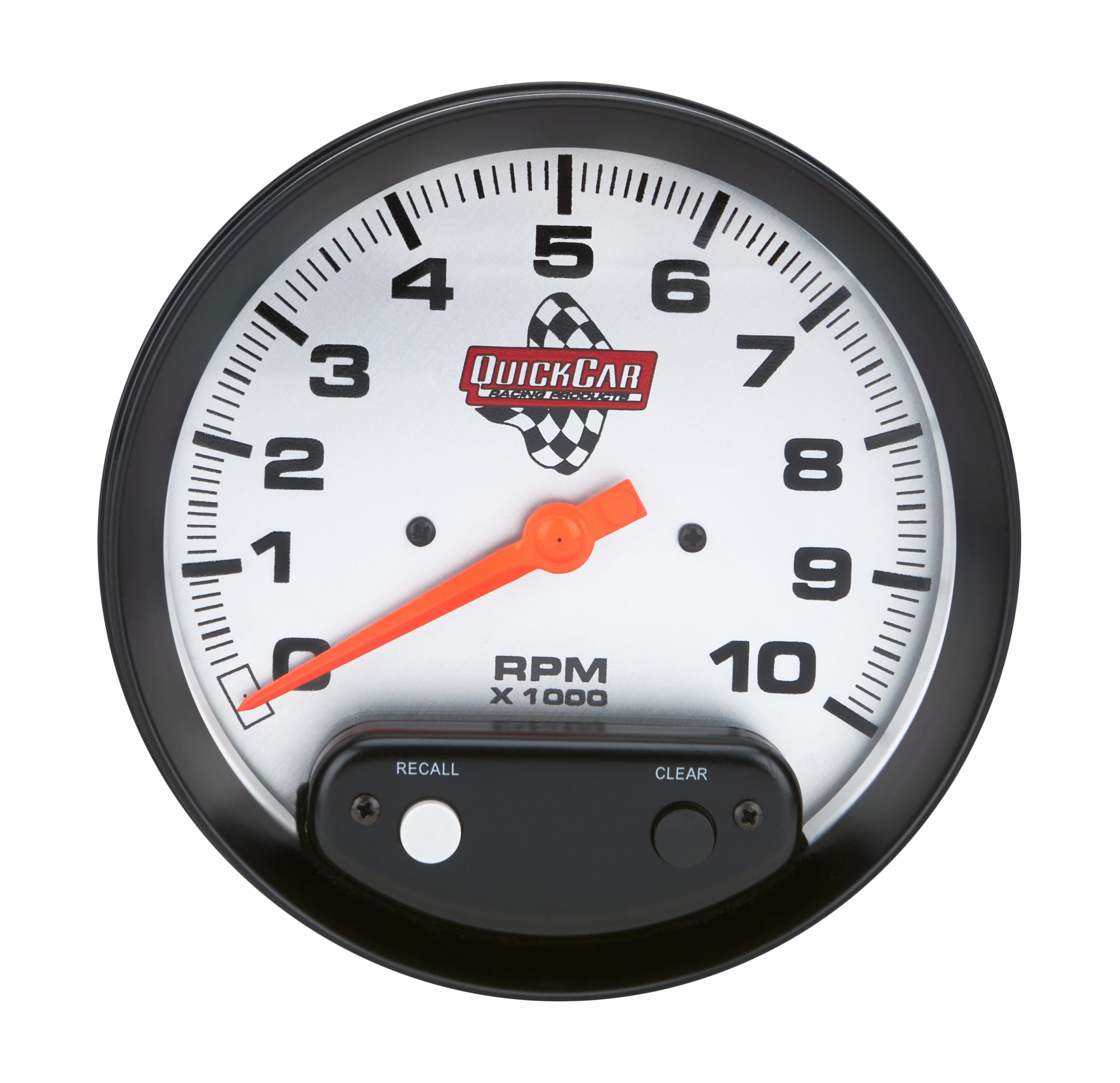 QuickCar Racing Products 611-6001 5-Inch Analog Tachometer with Memory for 10,000 RPM