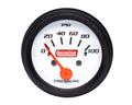QuickCar Racing Products Oil Pressure Gauge 0-100 psi Mechanical Analog 2-1/16 Inch White Face
