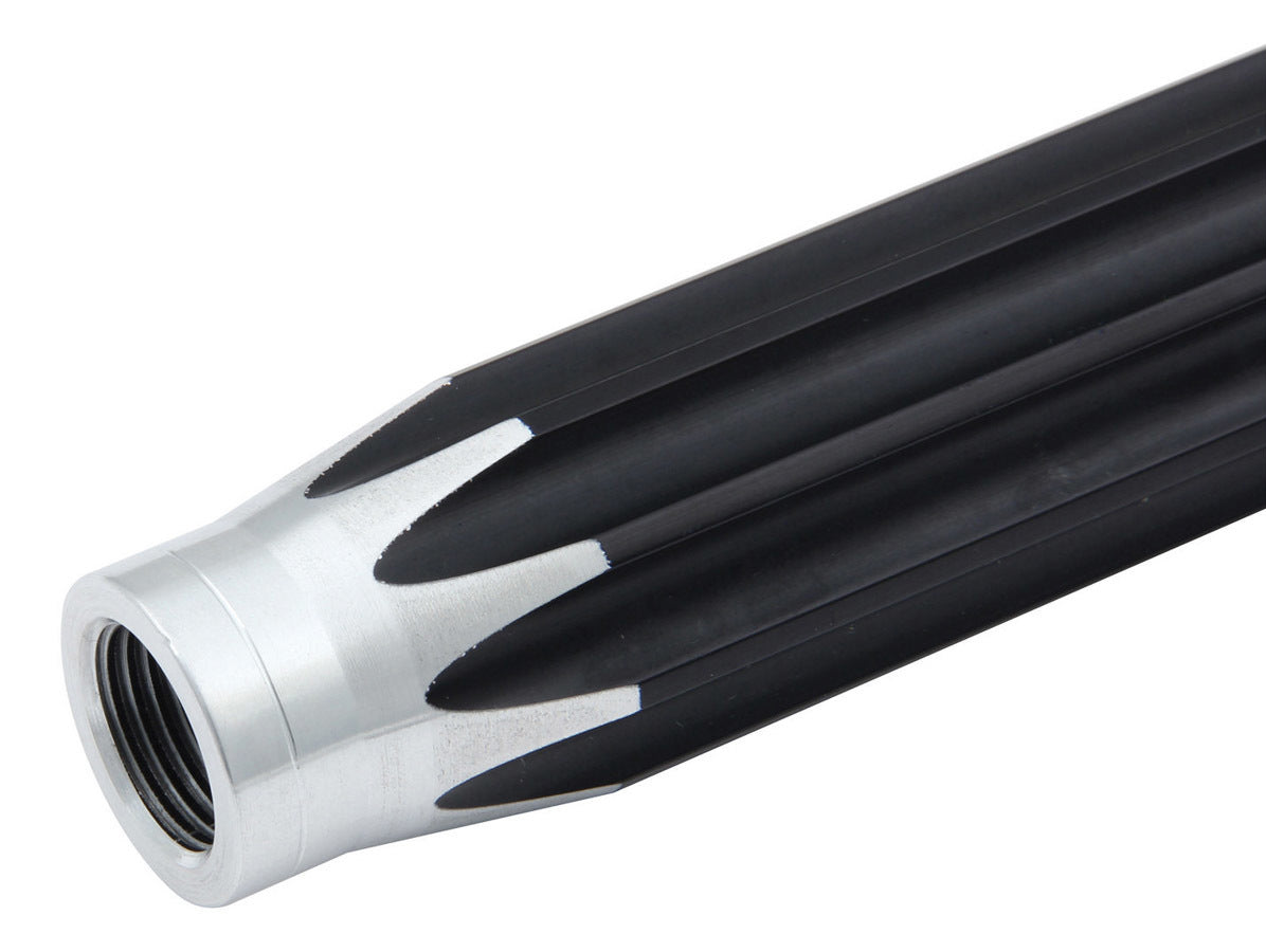 QuickCar Racing Products 62-275 5/8-Inch Aluminum Scalloped Suspension Tube, 27.5 Inches Long, Black Anodized Finish