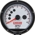 QuickCar Racing Products QRP63-001 Redline Multi-Recall Tachometer with 10,000 RPM Range, 3-inch White Face Dial, and Shift Light