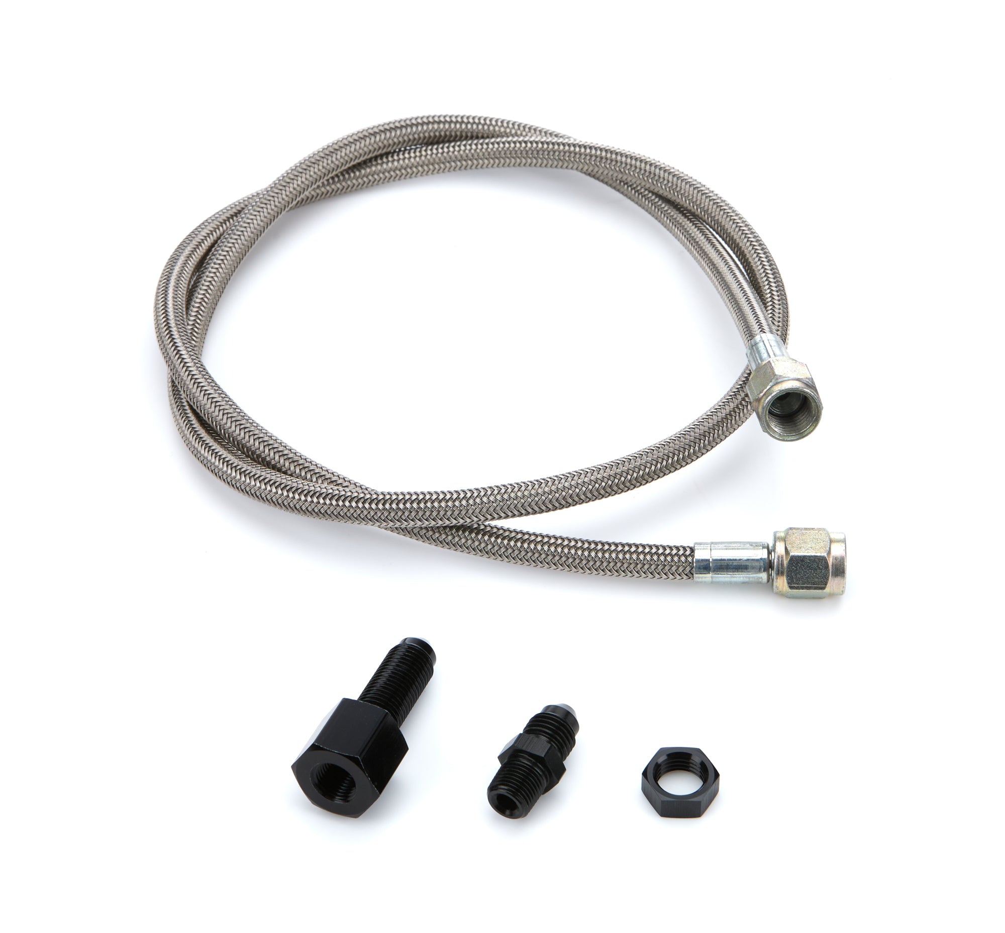 QUICKCAR Racing Products QRP63-71036 36-Inch Steel Braided AN Line Kit with PTFE Fittings