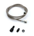 QUICKCAR RACING PRODUCTS Line Kit 48 Inch Steel Braided with 4 AN Fittings