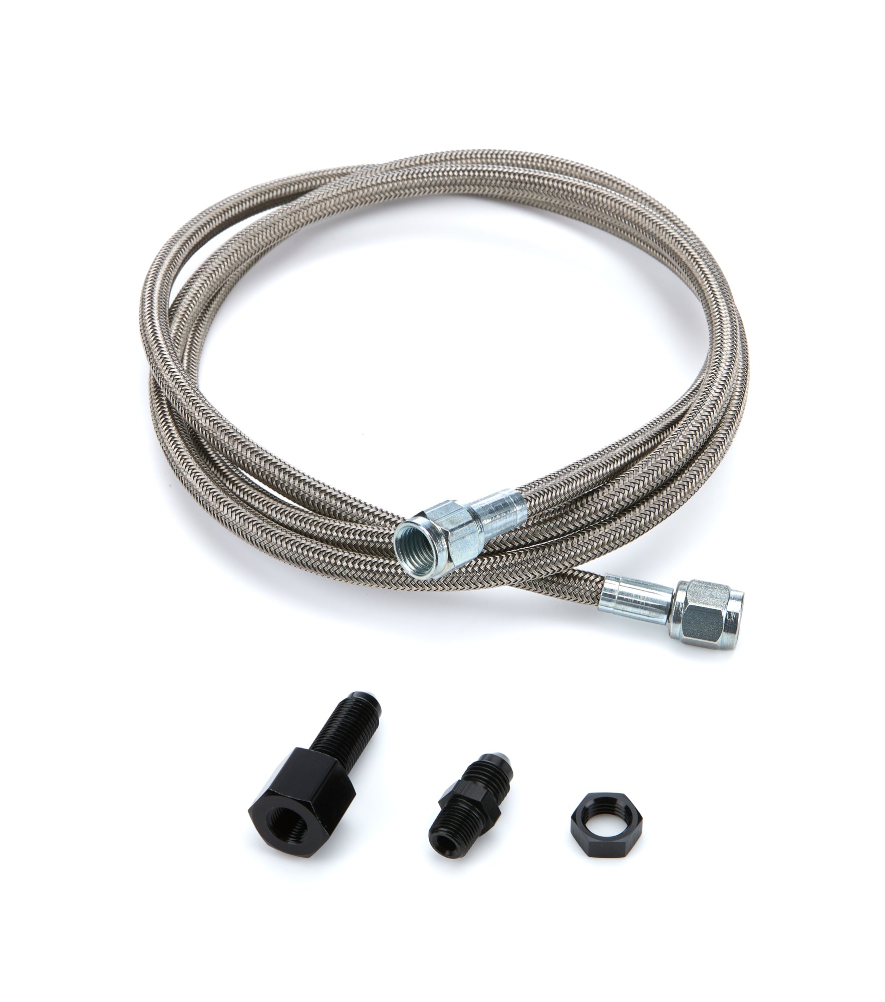 QUICKCAR RACING PRODUCTS QRP63-71060 60-Inch Steel Braided AN Line Kit with Female Fittings