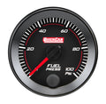 QuickCar Racing Products 65-005 RedLine Fuel Pressure Gauge 0-100 psi Electric Analog 2-1/16 Inch Black Face