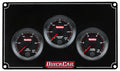 QuickCar Racing Products QRP65-3012 RedLine Gauge Panel Assembly with Oil Pressure, Water Temperature, and Fuel Pressure Gauges
