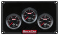 QuickCar Racing Products QRP65-3016 RedLine Gauge Panel Assembly with Oil Pressure, Water Temperature, and Water Pressure Gauges
