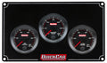 QuickCar Racing Products QRP65-3018 RedLine Gauge Panel Assembly with Oil Pressure, Water Temperature, and Fuel Pressure Gauges