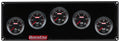 QuickCar Racing Products QRP65-5036 RedLine Panel 2-1/16 Inch Oil Pressure, Water Temperature, Oil Temperature, Fuel Pressure, and Water Pressure Gauge Assembly