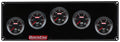 QuickCar Racing Products QRP65-5037 RedLine Gauge Panel Assembly with Oil Pressure, Water Temperature, Oil Temperature, Fuel Pressure, and Voltmeter