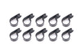 QUICKCAR RACING PRODUCTS Adel Line Clamp 0.625 Inch ID Nylon Black Set of 10