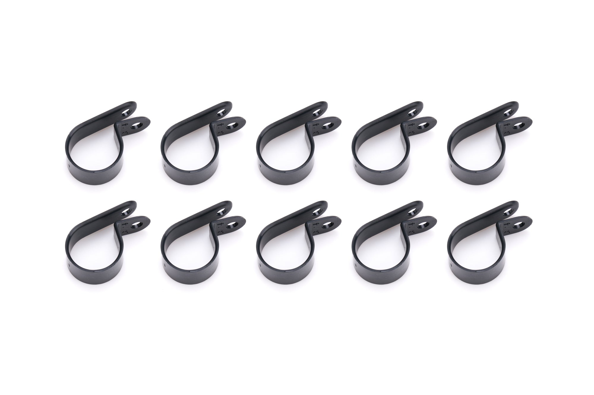 QUICKCAR Racing Products Adel Line Clamp 3/4 Inch Nylon Black Set of 10