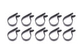 QUICKCAR RACING PRODUCTS QRP66-820 Adel Nylon Line Clamp, 1 Inch Diameter, Black, Set of 10