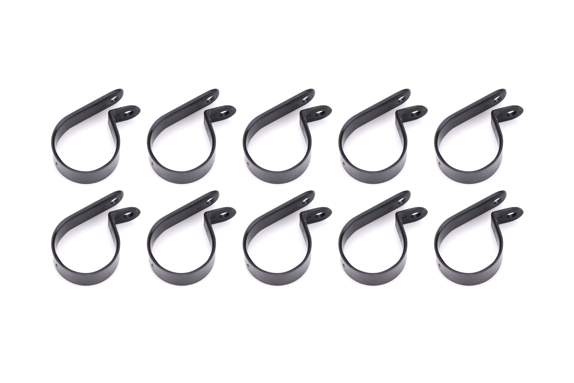 QUICKCAR RACING PRODUCTS QRP66-820 Adel Nylon Line Clamp, 1 Inch Diameter, Black, Set of 10