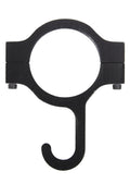 QUICKCAR RACING PRODUCTS Helmet Hook 66-920 Clamp-On Aluminum Black Anodized 1-3/4 Inch Diameter
