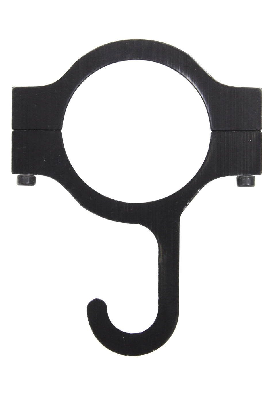 QUICKCAR RACING PRODUCTS Helmet Hook 66-920 Clamp-On Aluminum Black Anodized 1-3/4 Inch Diameter