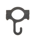 QUICKCAR RACING PRODUCTS Helmet Hook 1.50 Inch Clamp-On Aluminum Black Anodized